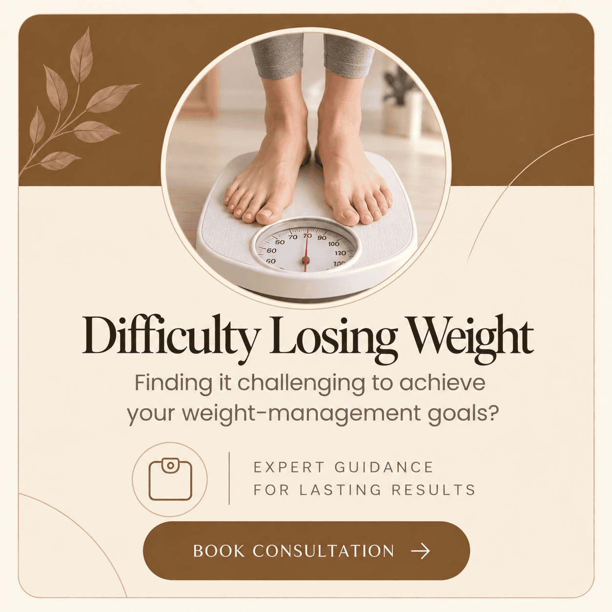 Defficult losing weight