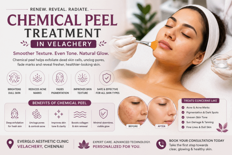 chemical peel treatment in Velachery
