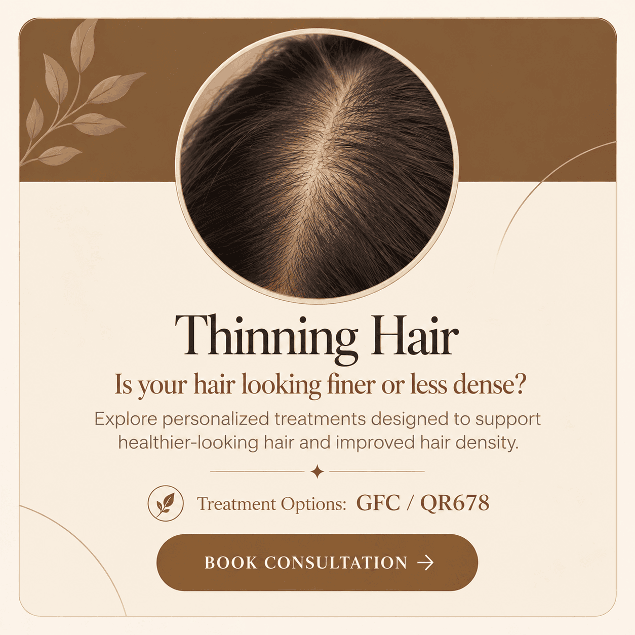 Thinning hair